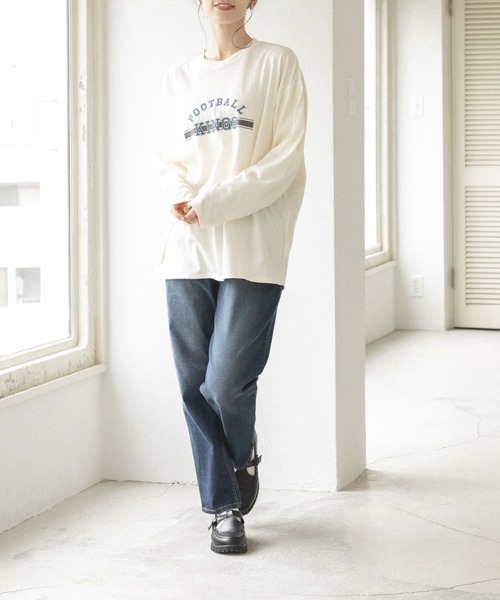 pairmanon(ペアマノン)の「【かぞくおそろい】【大人ユニセックス】オリジナル プリント グラフィック 長袖 Tシャツ(Tシャツ/カットソー・レディース・ベージュ系その他/ブラウン系その他5/ホワイト系その他3/ホワイト系その他/ブラウン系その他3/ブラウン系その他6/ブラック系その他/ベージュ系その他3/ブラック系その他5/ベージュ系その他2・L/M)」の12枚目の写真