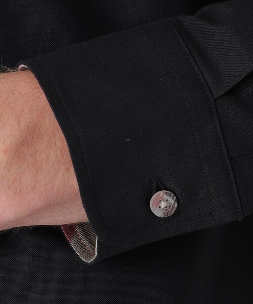 BLACK LABEL CRESTBRIDGE（ブラックレーベル・クレストブリッジ）の「サスティナブルオックスシャツ（シャツ/ブラウス・メンズ・ブラック/ネイビー/オフホワイト/ピンク系その他3・M/L/XL/S）」の6枚目の写真