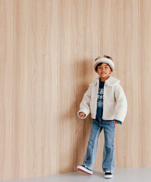 LOWRYS FARM（ローリーズファーム）の「パッチワークフレアデニム　965011（デニムパンツ・キッズ・ブルー・120cm/130cm/110cm/140cm/150cm）」の11枚目の写真