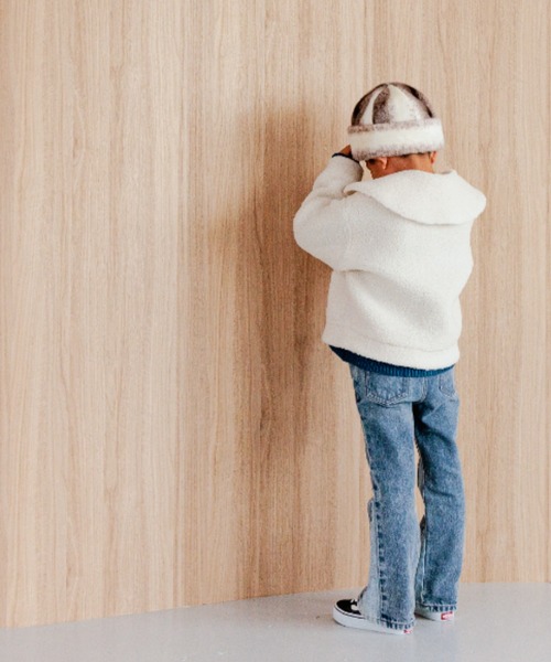 LOWRYS FARM（ローリーズファーム）の「パッチワークフレアデニム　965011（デニムパンツ・キッズ・ブルー・120cm/130cm/110cm/140cm/150cm）」の14枚目の写真