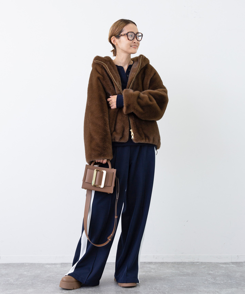 Deuxieme Classe モヘアブルゾン Deuxieme Classe（ドゥーズィエムクラス）の「【MY WHITE/マイホワイト