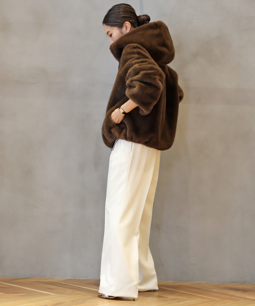ドゥーズィエムクラス【MY WHITE/マイホワイト】 BROWN ブルゾン Deuxieme Classe 【MY WHITE/マイホワイト】ブルゾン｜Yahoo