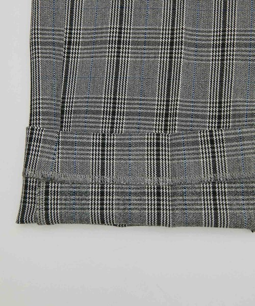 ROPE' PICNIC（ロペピクニック）の「リンクコーデ/チェックタックワイドパンツ（その他パンツ・レディース・ダークブラウン/オフホワイト・36/38/40）」の18枚目の写真