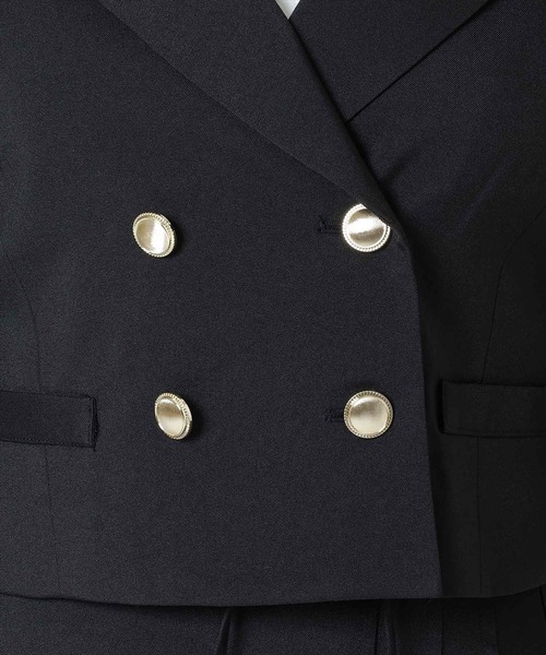 WILLSELECTION（ウィルセレクション）の「ダブルボタンジャケット（テーラードジャケット・レディース・ブラック/ピンク/ブラック系その他5/ブラウン系その他5・MEDIUM）」の5枚目の写真