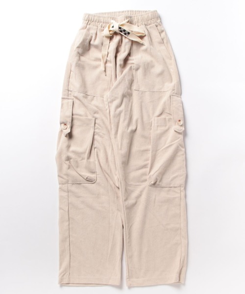 Burner(バーナー)の「【OKUOKU 0909】コーデュロイ カーゴパンツ oku-bottom-703613243139-28 N1(カーゴパンツ・メンズ・ブラウン/アイボリー/ブラック・L/M)」の7枚目の写真