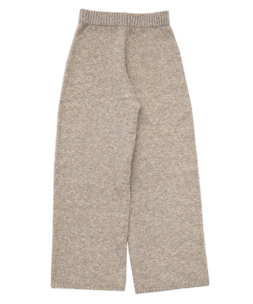 シンプルストレートワイドニットパンツ（その他パンツ）｜select