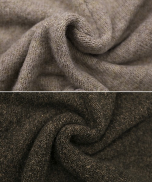 シンプルストレートワイドニットパンツ（その他パンツ）｜select MOCA