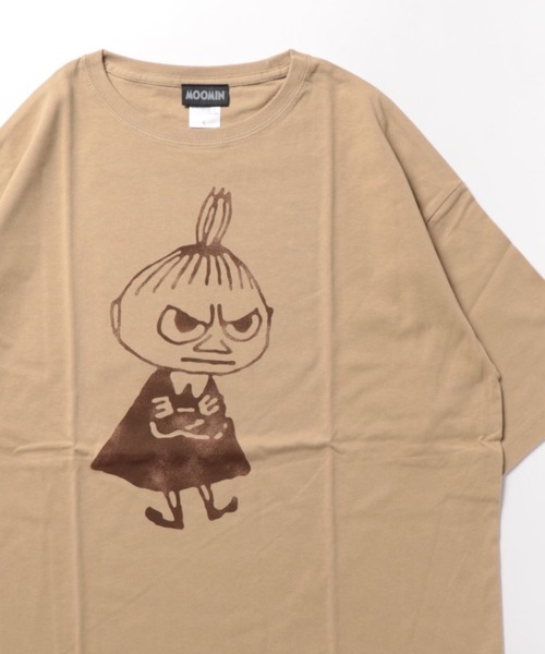 ANNA SUI Tシャツ　syrupムーミン七分袖ブラウス　ロングタンクトップ MOOMIN（ムーミン）の「ムーミンとスナフキン 袖刺しゅう