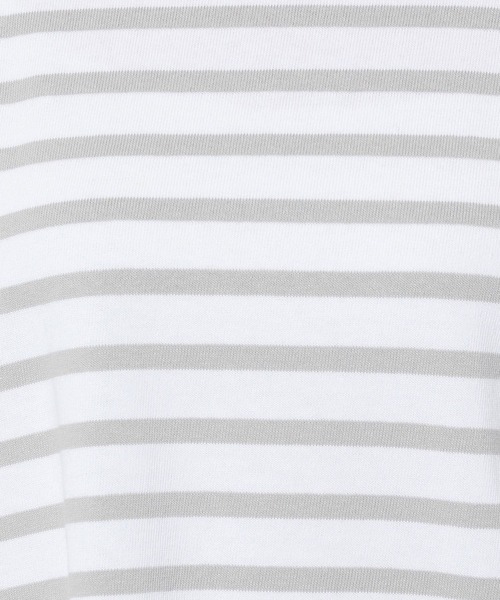 LOWRYS FARM(ローリーズファーム)の「バスクボーダーLS 966671(Tシャツ/カットソー・レディース・ブラック/パープル/グレー/ブルー・FREE)」の7枚目の写真