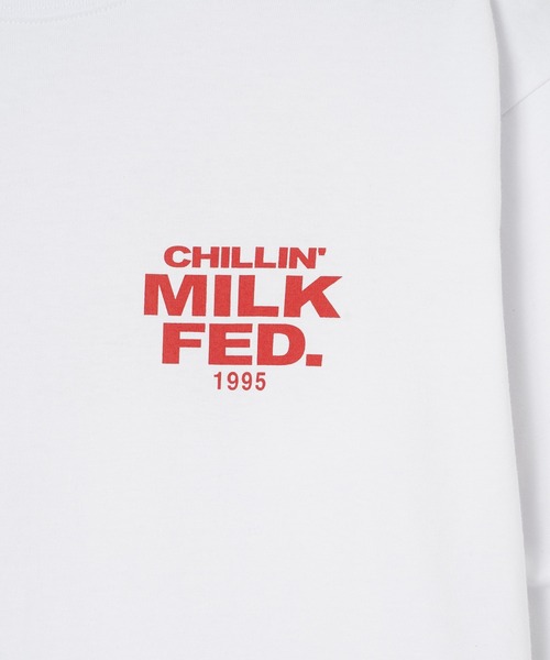 MILKFED.（ミルクフェド）の「CHILLIN L/S TEE（Tシャツ/カットソー・レディース・ライトブルー/ホワイト/ブラック・M/L）」の20枚目の写真