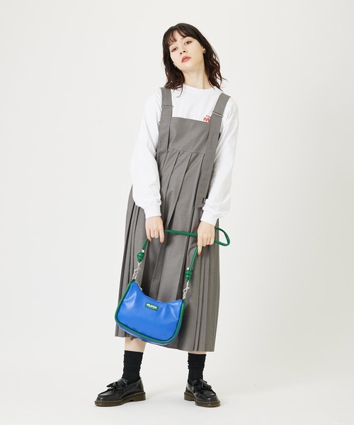 MILKFED.（ミルクフェド）の「CHILLIN L/S TEE（Tシャツ/カットソー・レディース・ライトブルー/ホワイト/ブラック・M/L）」の7枚目の写真