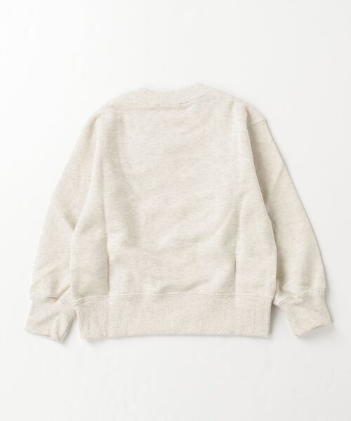 Champion（チャンピオン）の「チャンピオン  チャンピオン スウェットトレーナー_Champion CREW NECK SWEAT（スウェット・キッズ・グレー/オレンジ/チャコールグレー/オフホワイト・140cm/100cm/110cm/120cm/130cm）」の5枚目の写真