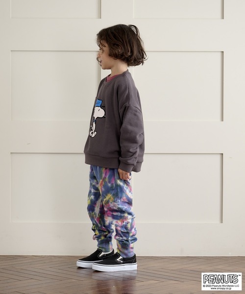 BIG FIELD（ビッグフィールド）の「タイダイスウェットパンツ（80～150cm）（スウェットパンツ・キッズ・オレンジ/ブルー・100/140/130/110/90/150/80/120/95）」の9枚目の写真