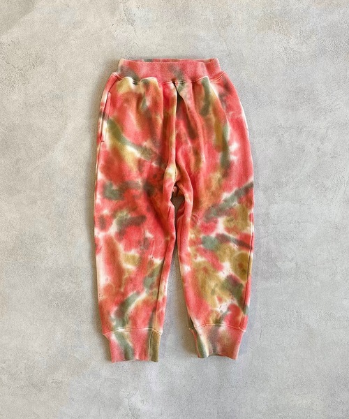 BIG FIELD（ビッグフィールド）の「タイダイスウェットパンツ（80～150cm）（スウェットパンツ・キッズ・オレンジ/ブルー・100/140/130/110/90/150/80/120/95）」の6枚目の写真