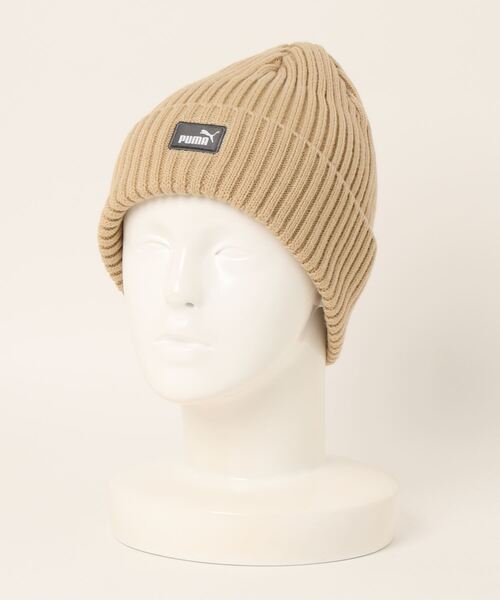 PUMA(プーマ)の「PUMA プーマ ユニセックス プーマ クラシック カフ ビーニー(ニットキャップ/ビーニー・メンズ・サンドベージュ/ブラック/ピンク・フリー)」の15枚目の写真