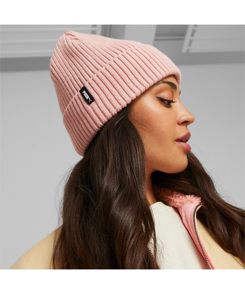 PUMA(プーマ)の「PUMA プーマ ユニセックス プーマ クラシック カフ ビーニー(ニットキャップ/ビーニー・メンズ・サンドベージュ/ブラック/ピンク・フリー)」の10枚目の写真