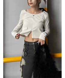 HALTER NECK SOFT トップス　ラグアジェム LAGUA GEM | HALTER NECK SOFT トップス (キャミソール ) |SHEL