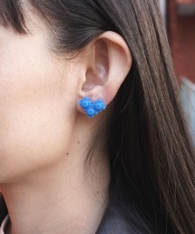 misto accessories（ミストアクセサリーズ）の「ブロックハートピアス（ピアス（両耳用））」