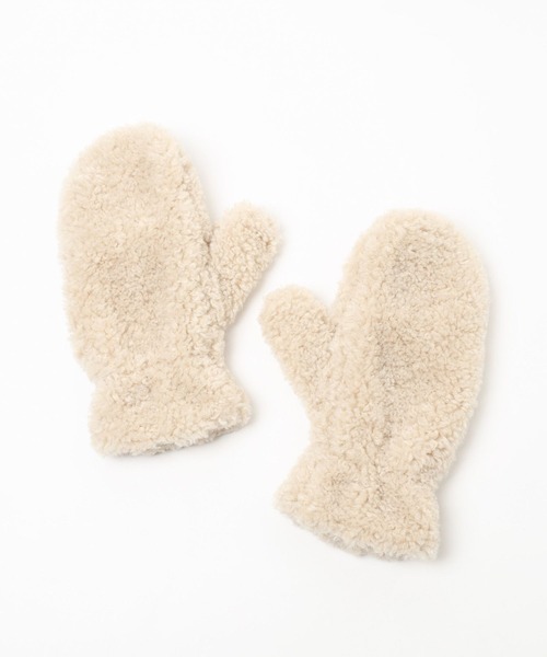 LOWRYS FARM(ローリーズファーム)の「コードツキフェイクファーミトン 976432(手袋・レディース・イエロー/ブルー/アイボリー・FREE)」の20枚目の写真