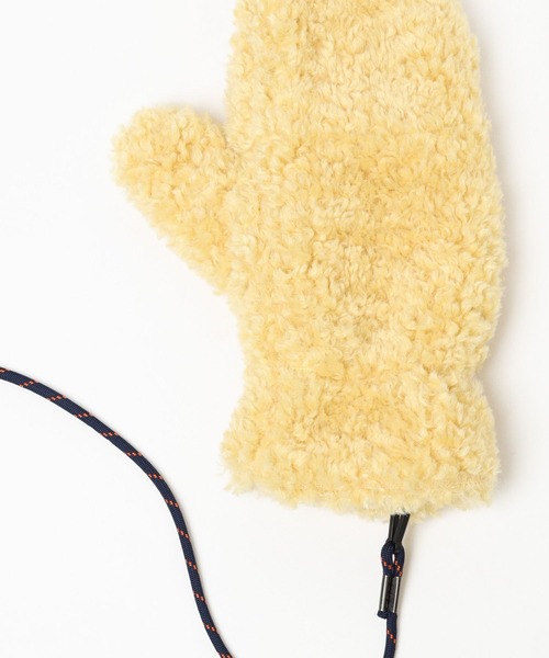 LOWRYS FARM(ローリーズファーム)の「コードツキフェイクファーミトン 976432(手袋・レディース・イエロー/ブルー/アイボリー・FREE)」の9枚目の写真