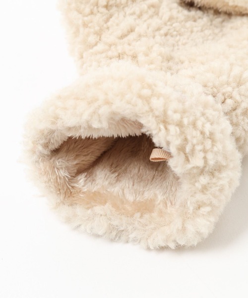 LOWRYS FARM(ローリーズファーム)の「コードツキフェイクファーミトン 976432(手袋・レディース・イエロー/ブルー/アイボリー・FREE)」の12枚目の写真