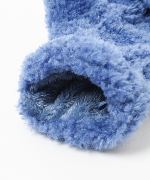 LOWRYS FARM(ローリーズファーム)の「コードツキフェイクファーミトン 976432(手袋・レディース・イエロー/ブルー/アイボリー・FREE)」の7枚目の写真