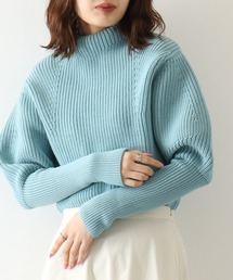 エグランティーヌ EGLANTINE フリルニット （ライトグリーン） エグランティーヌ EGLANTINE フリルニット （ライトグリーン