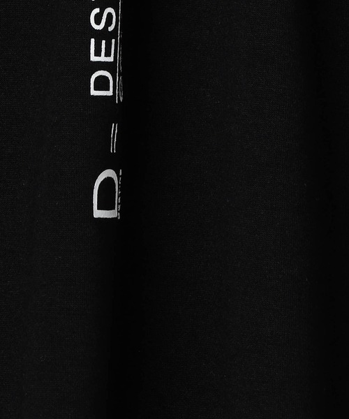 HIDEAWAYS NICOLE（ハイダウェイニコル）の「ダンボールニットロゴプリントクルーネックプルオーバー（Tシャツ/カットソー・メンズ・オフホワイト/チェック/ブラック/モカ・MEDIUM/LARGE/X-LARGE）」の11枚目の写真