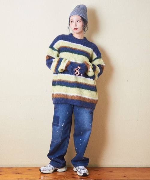 CUBE SUGAR（キューブシュガー）の「ブラッシングニットループ糸