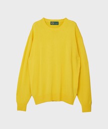 【gim context/ジムコンテキスト】Cashmere Long Sleeve Knit T-shirt