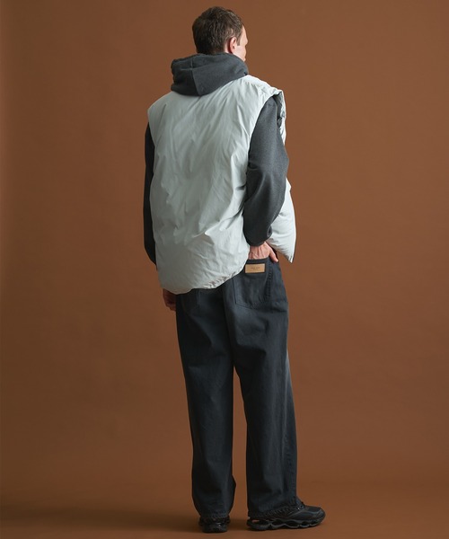 セール】〈高機能 / 650FP〉PERTEX リラックスダウンベスト / 撥水