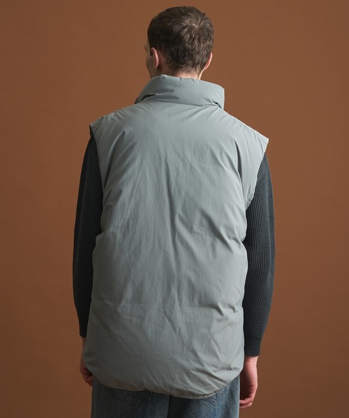 セール】〈高機能 / 650FP〉PERTEX リラックスダウンベスト / 撥水