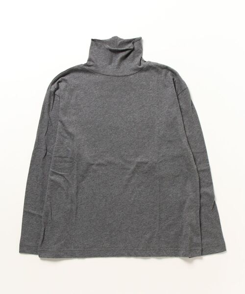 vent blanc(ヴァンブラン)の「VENT BLANC :コットン ハイネックトップス(Tシャツ/カットソー・レディース・ナチュラル/チャコールグレー/グレー/アイボリー/ブラウン・FREE)」の15枚目の写真