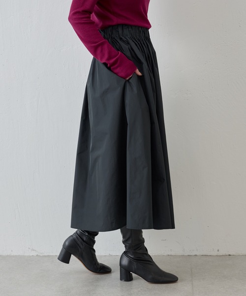 BEARDSLEY（ビアズリー）の「シルク混タフタスカート（スカート）」 - WEAR