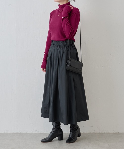 BEARDSLEY（ビアズリー）の「シルク混タフタスカート（スカート）」 - WEAR