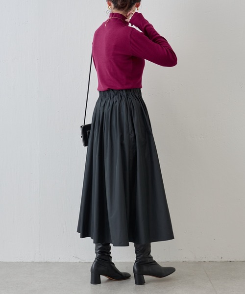 BEARDSLEY（ビアズリー）の「シルク混タフタスカート（スカート）」 - WEAR