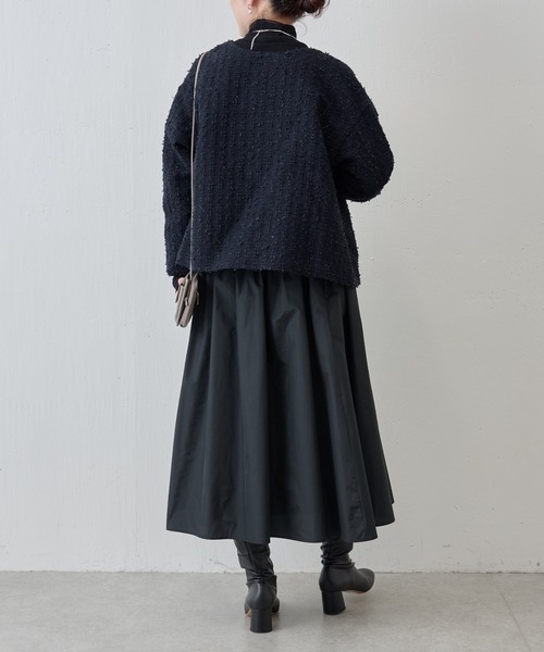 BEARDSLEY（ビアズリー）の「シルク混タフタスカート（スカート）」 - WEAR
