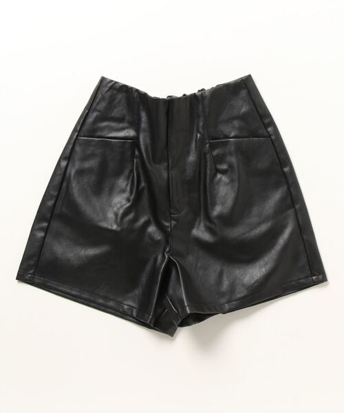 Blasty(ブラスティー)の「BLASTY レザーショートパンツ(その他パンツ・レディース・ブラウン/ホワイト系/ブラック・F)」の13枚目の写真