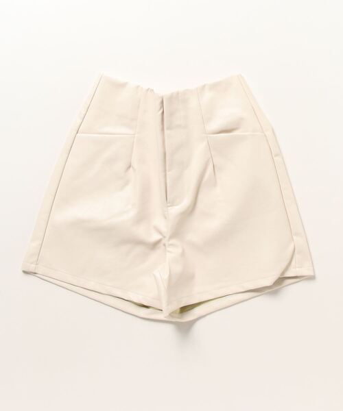 Blasty(ブラスティー)の「BLASTY レザーショートパンツ(その他パンツ・レディース・ブラウン/ホワイト系/ブラック・F)」の15枚目の写真