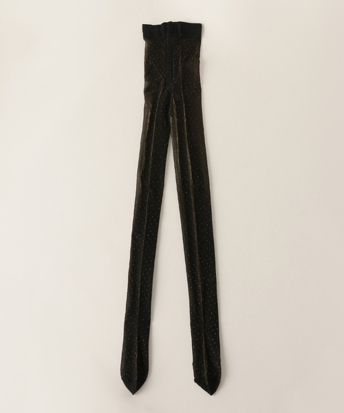 FRAMeWORK（フレームワーク）の「【Girardi/ジラルディ】ラメドットストッキング（タイツ/ストッキング・レディース・ブラック系その他/ブラック・FREE）」の3枚目の写真