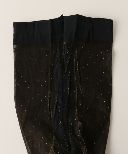 FRAMeWORK（フレームワーク）の「【Girardi/ジラルディ】ラメドットストッキング（タイツ/ストッキング・レディース・ブラック系その他/ブラック・FREE）」の6枚目の写真