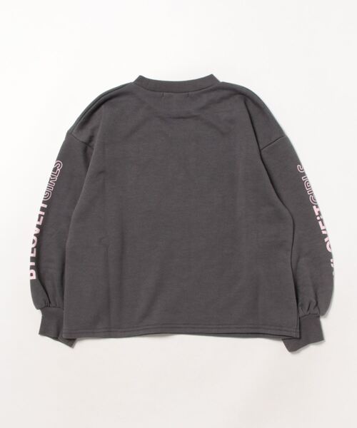 by LOVEiT(バイラビット)の「【WEB限定】ラビ子裏毛プルオーバー(スウェット・キッズ・ネイビー/チャコール/ピンク/ホワイト系その他/イエロー・140cm/150cm/160cm/130cm/120cm)」の6枚目の写真