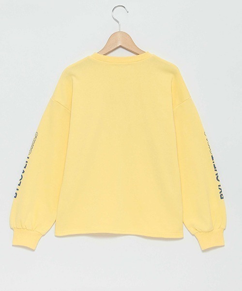 by LOVEiT(バイラビット)の「【WEB限定】ラビ子裏毛プルオーバー(スウェット・キッズ・ネイビー/チャコール/ピンク/ホワイト系その他/イエロー・140cm/150cm/160cm/130cm/120cm)」の11枚目の写真