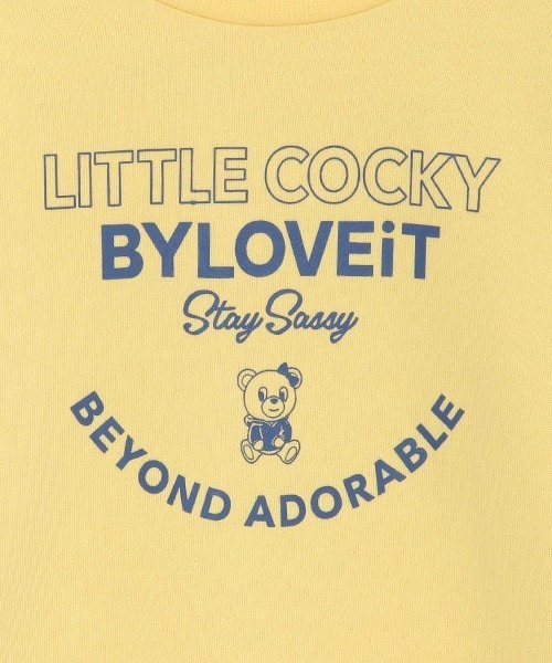 by LOVEiT(バイラビット)の「【WEB限定】ラビ子裏毛プルオーバー(スウェット・キッズ・ネイビー/チャコール/ピンク/ホワイト系その他/イエロー・140cm/150cm/160cm/130cm/120cm)」の13枚目の写真