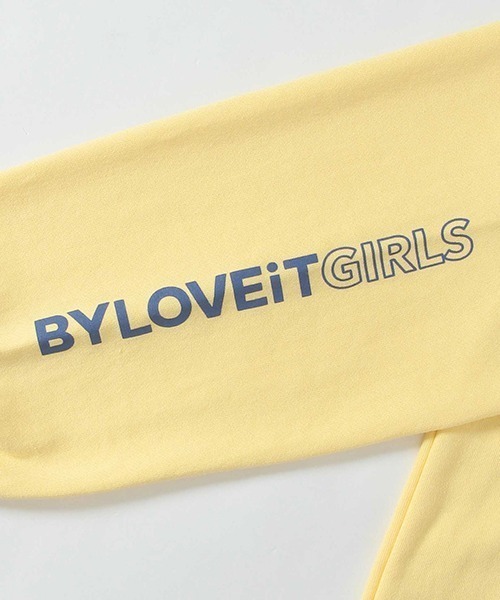 by LOVEiT(バイラビット)の「【WEB限定】ラビ子裏毛プルオーバー(スウェット・キッズ・ネイビー/チャコール/ピンク/ホワイト系その他/イエロー・140cm/150cm/160cm/130cm/120cm)」の14枚目の写真