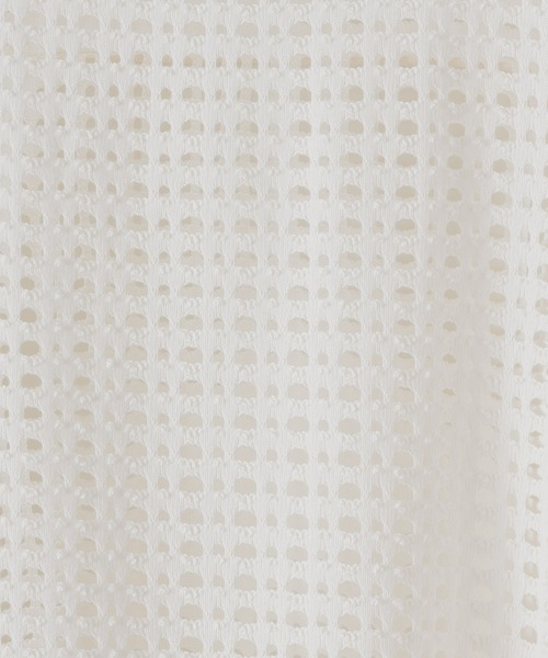 DOOPZ(ドープス)の「Mesh Pullover T-shirt - メッシュプルオーバーTシャツ(Tシャツ/カットソー・メンズ・ブラック/アイボリー・LARGE/MEDIUM/SMALL)」の19枚目の写真