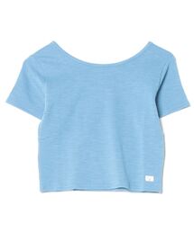 BILLABONG | BILLABONG/ビラボン 2WAY LOGO EMB BABY TEE ショート丈 ワンポイント 2WAY BE013-218(Tシャツ/カットソー)