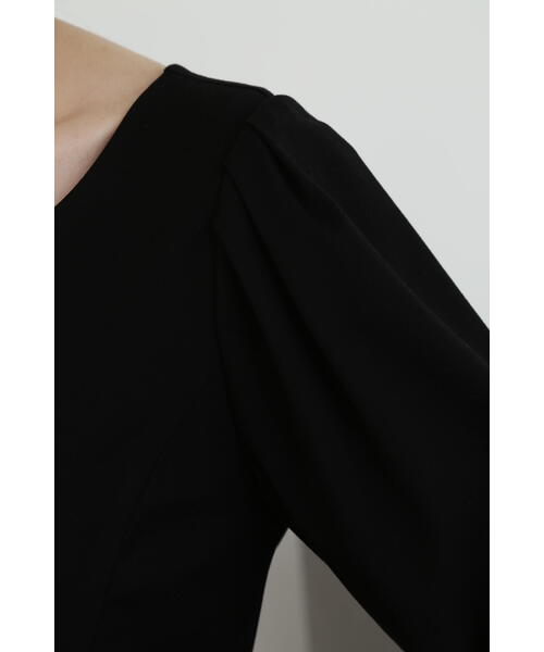 JILL STUART（ジルスチュアート）の「◆レーヨンジャージーペンシルドレス（ワンピース・レディース・ブラック・4/2/0）」の9枚目の写真