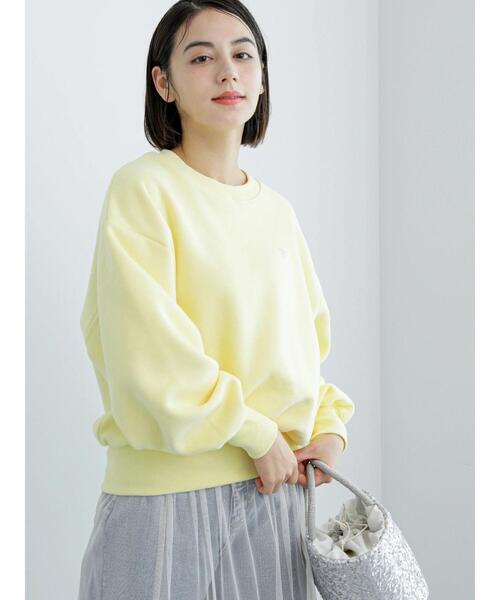 Te chichi(テチチ)の「裏起毛プルオーバー(Tシャツ/カットソー・レディース・サックスブルー/ピンク/イエロー/トップグレー・F)」の7枚目の写真