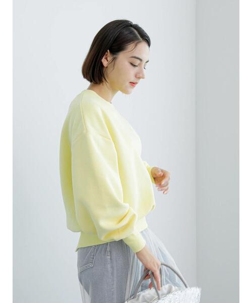 Te chichi(テチチ)の「裏起毛プルオーバー(Tシャツ/カットソー・レディース・サックスブルー/ピンク/イエロー/トップグレー・F)」の18枚目の写真
